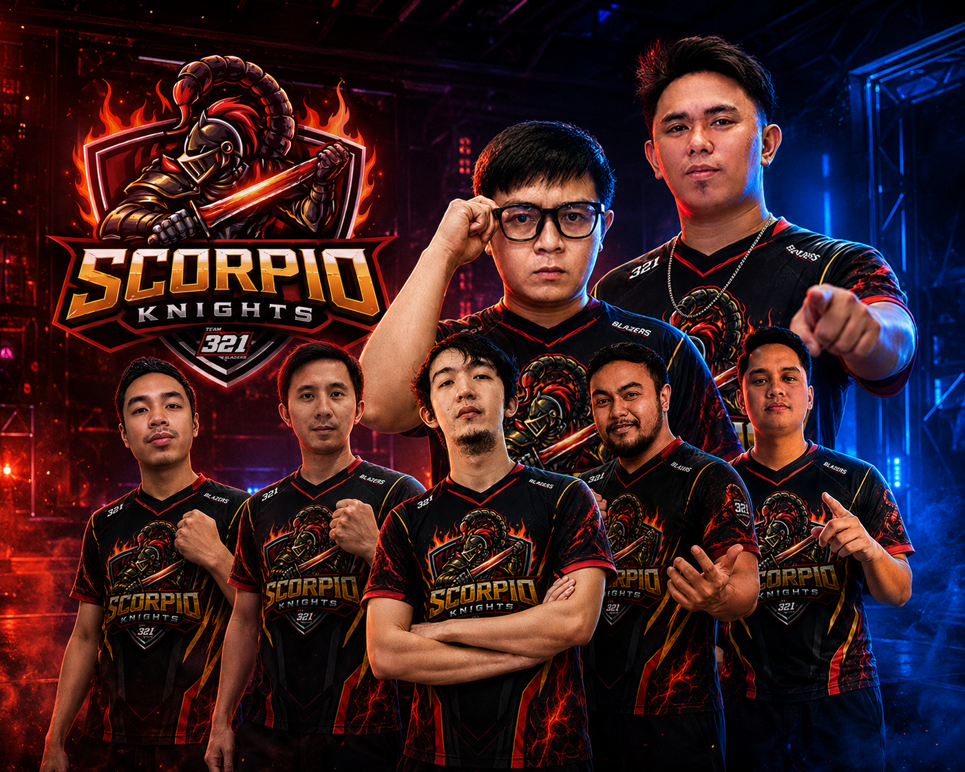 Scorpio Knights - 321 poster